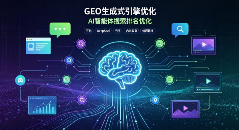 莱城区GEO 浪潮来袭：生成式引擎优化崛起，创作者争抢豆包、DeepSeek、元宝智能体流量入口